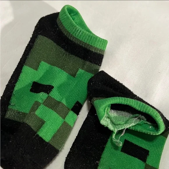 Minecraft 6 Pack Kids Socks Size S/M - Picture 5 of 5